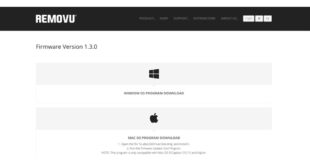 Removu S1 Firmware update Mac